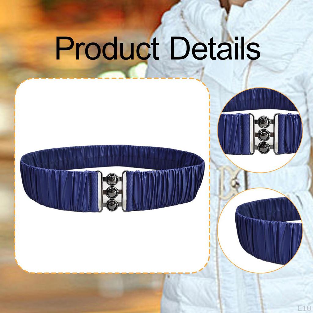 Elastic Waist Belt Casual Elegant Waistband for Winter Outwear Clothes