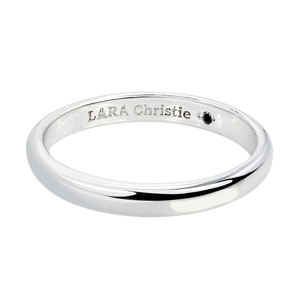 Lala Christie Silver Eternal Beauty Ring Size 15 Men's [BLACK LABEL] Cr3872-b-15
