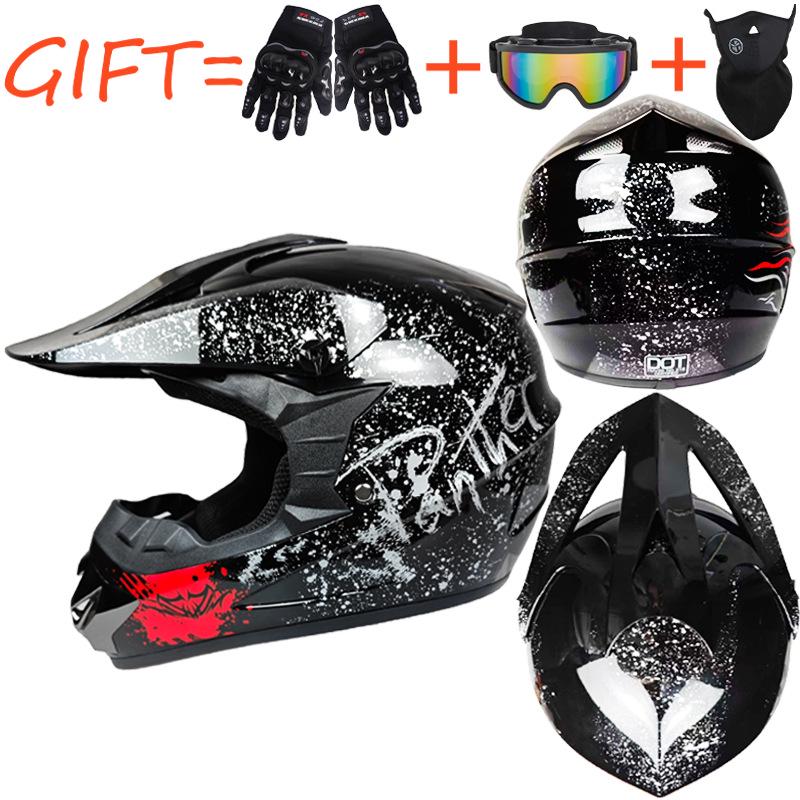Unisex Four-Season Helmet Set: Off-Road Karting, Beach Car, Mountain Biking, Downhill
