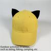 Soft Cotton Baseball Hat with Ear Soft Comfortable Hat Fashionable Ear Hat for Winter Adventures and Daily Outfits