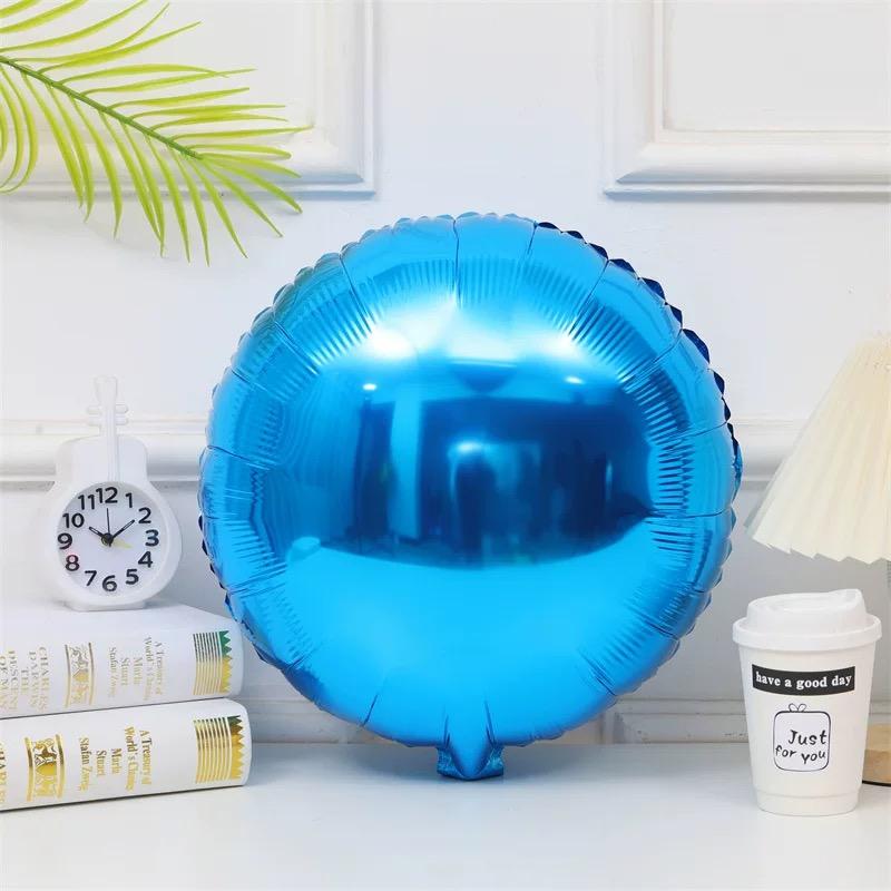 Thick 18-Inch Round-Shaped Balloons with Offset Printed Multi-Color Options for Wedding Birthday Decor Valentine's Day Decor