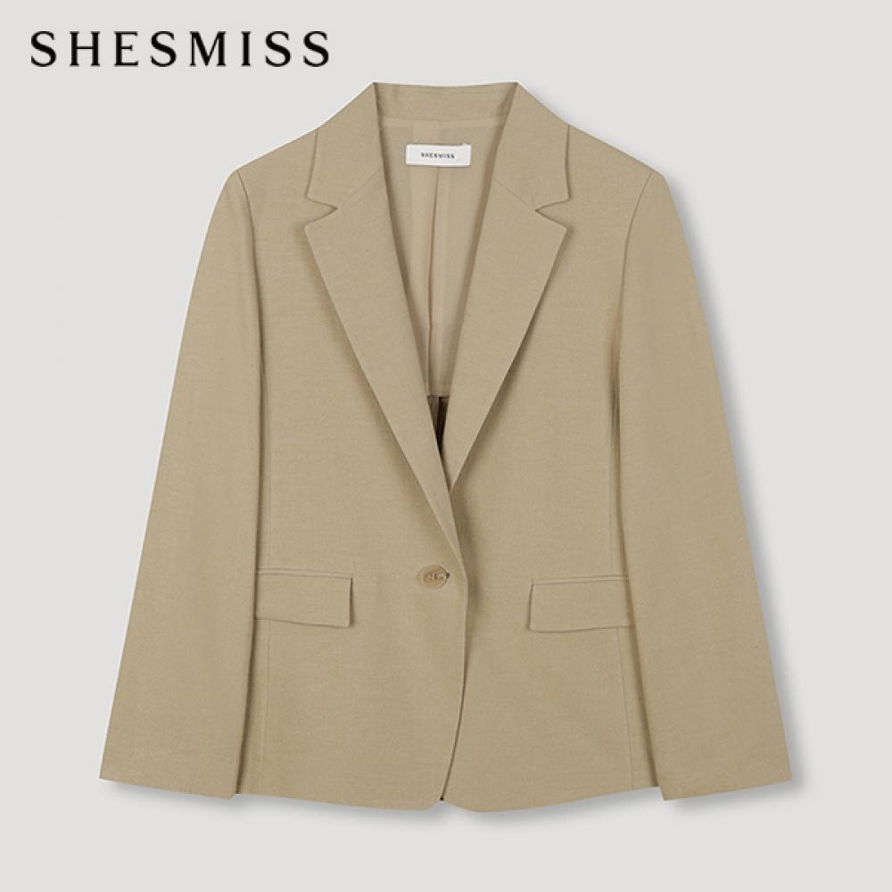 

She S miss базовая куртка из льняной смеси Swwjkn22740 Lk light khaki/55