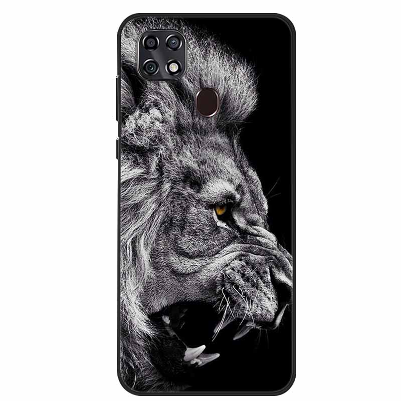 

Для ZTE Blade 20 Smart Чохол-книжка Астронавт ТПУ М яка Силіконова Задня Кришка Чохол для Телефона Для ZTE Blade 10 Smart V1050 Коке Людина в Космосі Funda -ZTE Blade 20 Smart