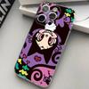Akubi Girl Clear Silicone Soft TPU Phone Case For iphone 17 16 15 14 Plus 13 12 Mini 11 Pro Max Shell Capa