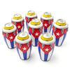 Conga Style Soda Can Holder 3D Printed Classic Drum Shape Flag Pattern 12Oz Standard Cola Beverage Beer Can Holder
