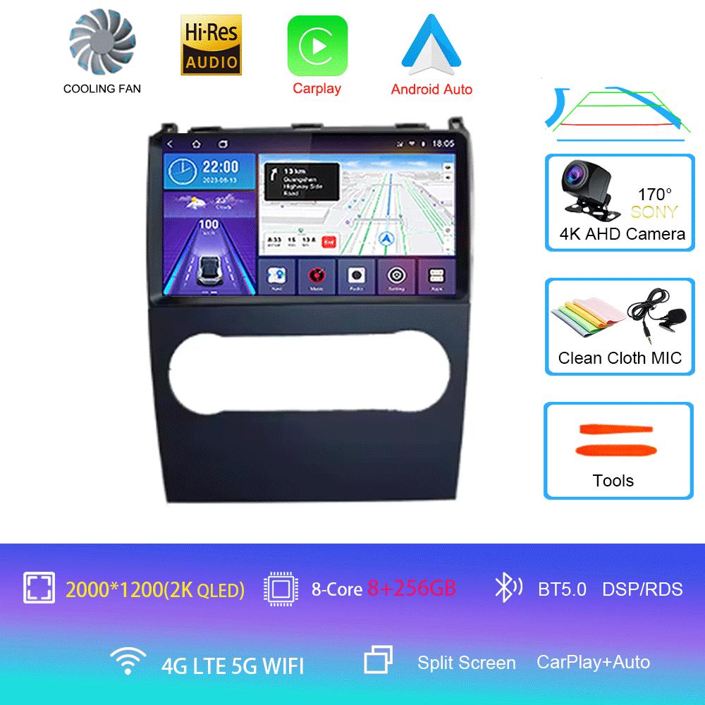 Android 14 GPS Car radio Multimedia Head unit For Mercedes Benz B200 A B Class W169 A160 A180 A200 A220 2009-2012 BT Radio 4G