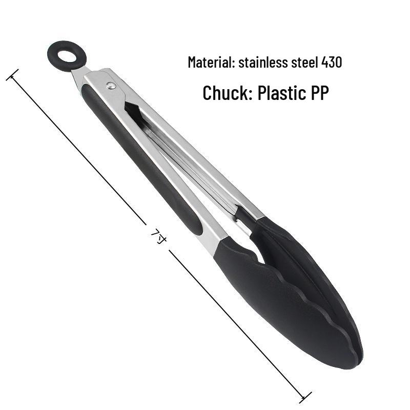 Heat-Resistant Silicone Food Clips: Commercial-Grade Grilling Tools for Steak & BBQ