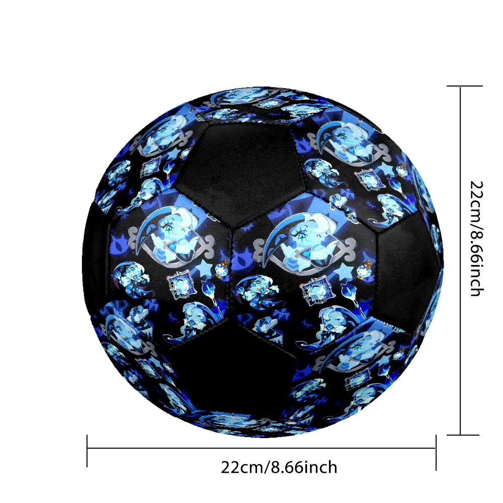 Shadow Milk Cookie Indoor Soccer Ball Colorful Machine Stitched PVC Size 5 Team Training Competition Ready Durable High-Bounce Cool Sports Gift
