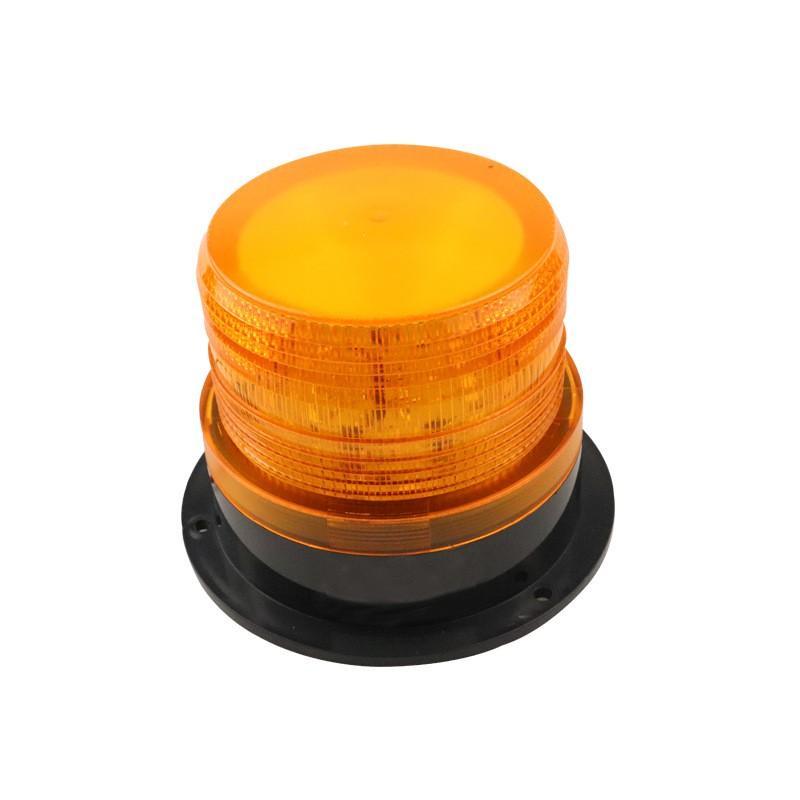 N-5095 LED School Bus Warning Light Car-Mounted Flash Strong Magnetic Holder Waterproof Cigarette Lighter for Engineering оранжевый