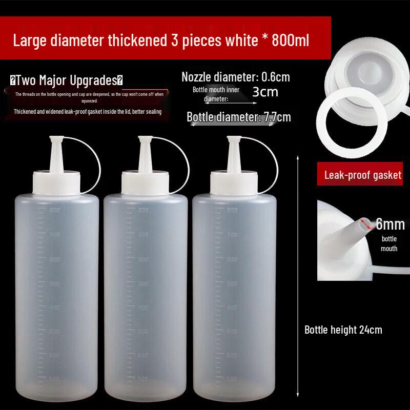 Plastic Squeeze Sauce Bottle