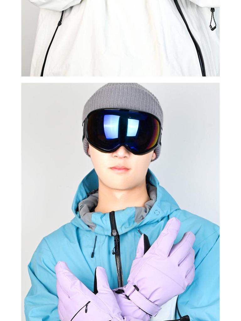 Velvet-Thick, Waterproof, Non-Slip Winter Ski Gloves for Men & Women - Windproof, Warm, Touchscreen, Perfect for Outdoor Activities.