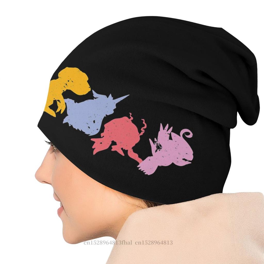 Rookies Lineup Bonnet Homme Winter Warm Tricotate Hat Digimon Agumon Matt Gabumon Sora Anime Skullies Beanies Caps pentru femei unisex