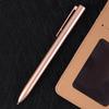 Penna a Gel Rotante in Metallo Penna Segnatrice con Ricariche per Penne Segnatrici Metalliche Xiaomi 0,5 MM Scrittura Fluida Sobria Elegante e Solida Ufficio Business