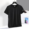 Women's Quick-Dry Ice Silk T-Shirt, Lightweight & Breathable, Casual Round Neck Short Sleeve