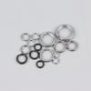 100Pcs Fishing Split Rings Stainless Steel 3.5-12Mm High Quality Strengthen Double Circle Round Snap Pesca Accessories