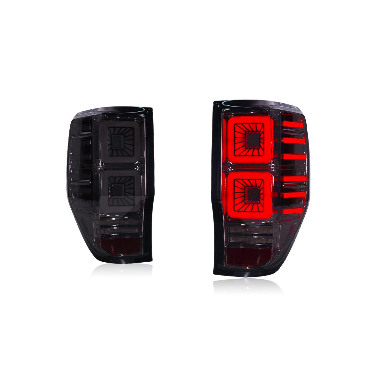 

12-21 Ford Ranger LED Tail Lights: Modified Rear Assembly with Daytime Running and Sequential Turn Signals