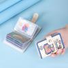 Cute Cartoon Women ID Credit Card Holder Bag Pu Leather Women Travel ID Bank Credit Card Holder Hasp Business Card Wallet Bags KTB