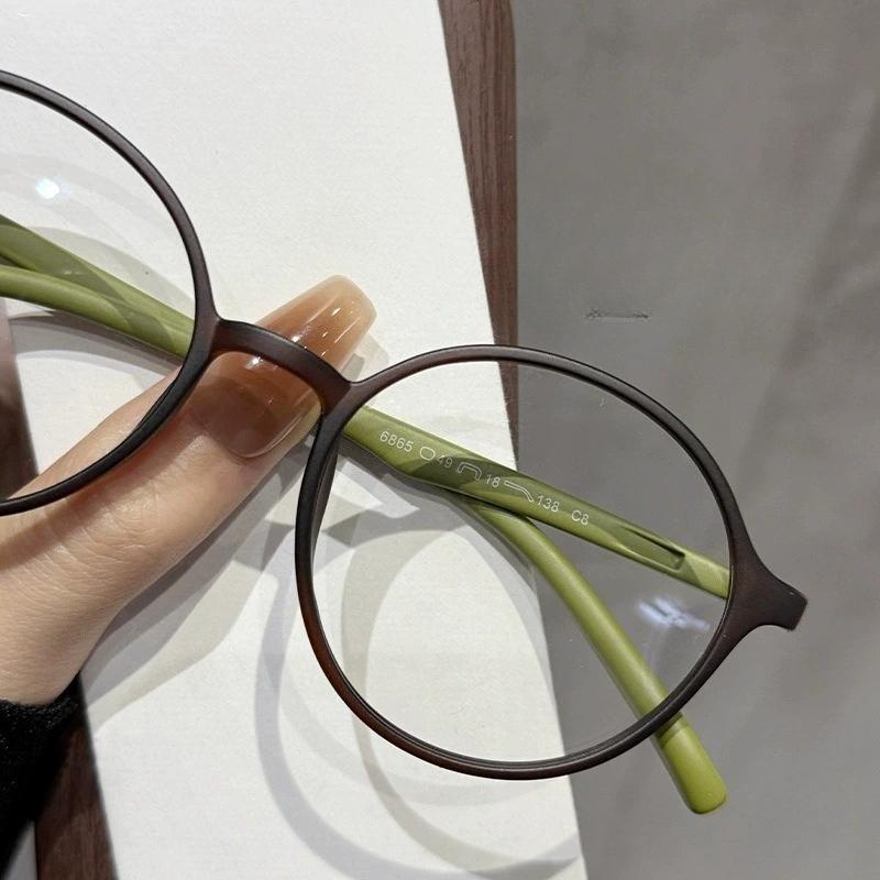 New Ultra-Light Fashion Reading Glasses Hd Anti-Blue Light Oval Frame Glasses For Farsightedness Men And Women Fashion Glasses