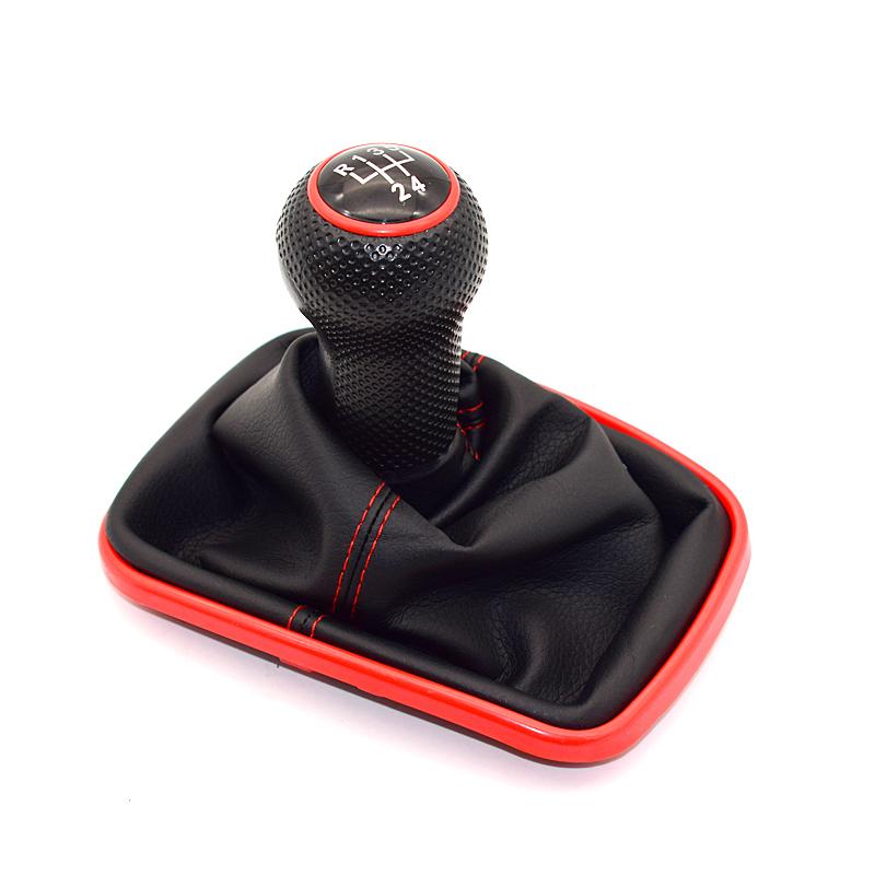 For Volkswagen VW 1999-2004 Golf 4 IV MK4 GTI R32 Bora Jetta MT 12mm 5 / 6 Speed Car Gear Shift Knob Lever Shifter Gaitor Boot