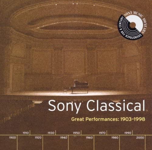 

CD VARIOUS - Classical:Great Performances CL120227015 sony music US Classical Used