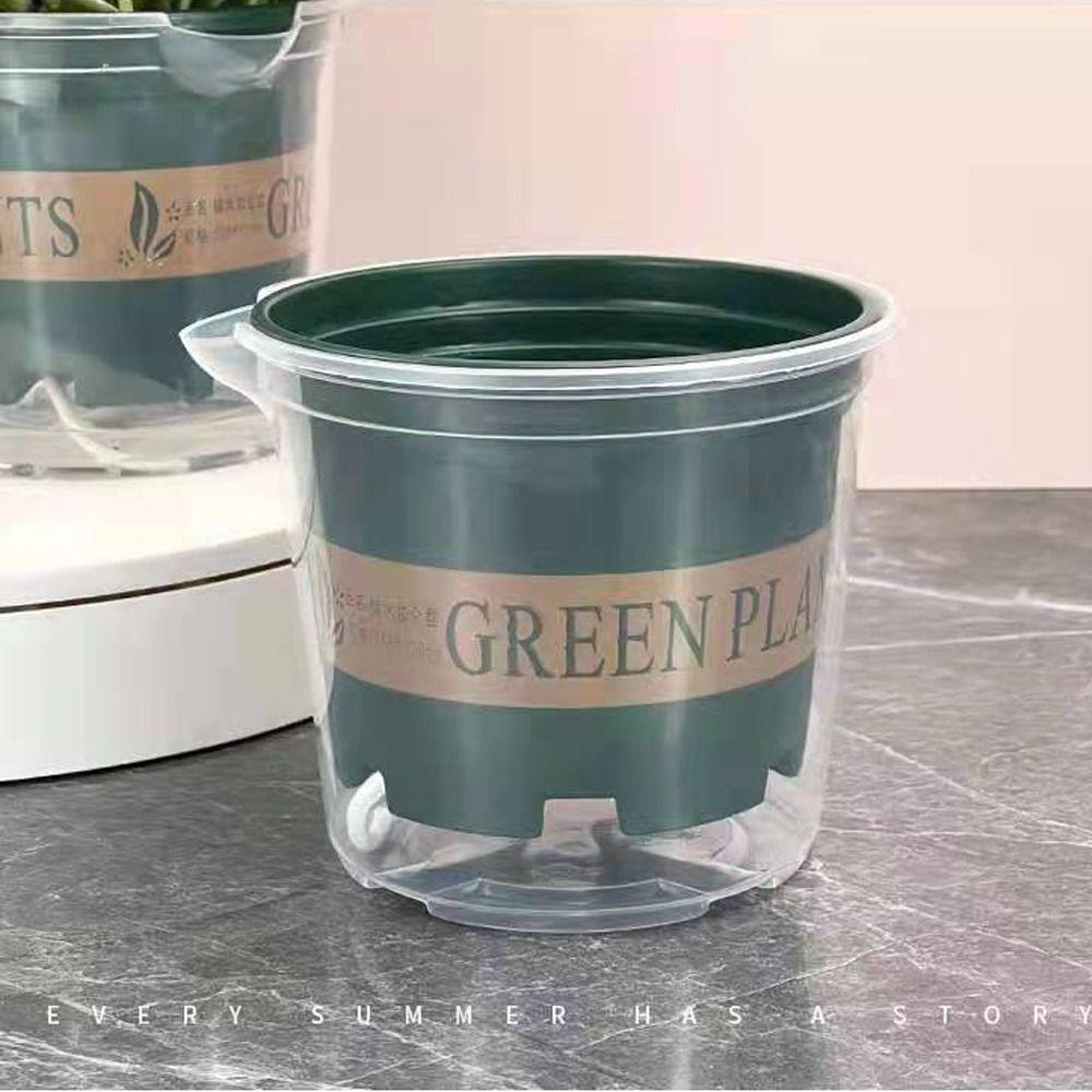 Succulent Self Watering Planter Pots Lazy Lazy Flower Pot Self-watering Potted  Home Decor