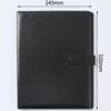 1 Pcs A4 PU Leather Multi Functional Business Contract Folder with Memo Pad Office Sales Magnetic Buckle Manager Folder
