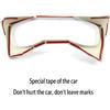 Car Accessories Fit for Toyota RAV4 (XA50) 2019 2020 2021 2022 2023 2024 2025 Inner Dashboard Console Display Decorative Cover Trim (Glossy Chrome