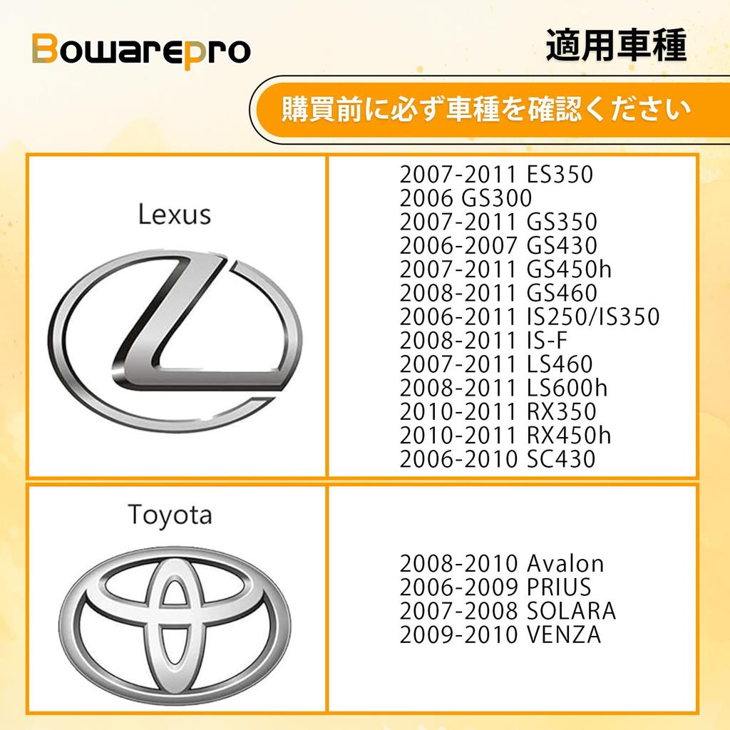 Bowarepro DDLT003 HID Ballast, 35W, 12V, for Toyota/Lexus, Replaces KDLT003 85967-52020, Genuine Replacement/Replacement