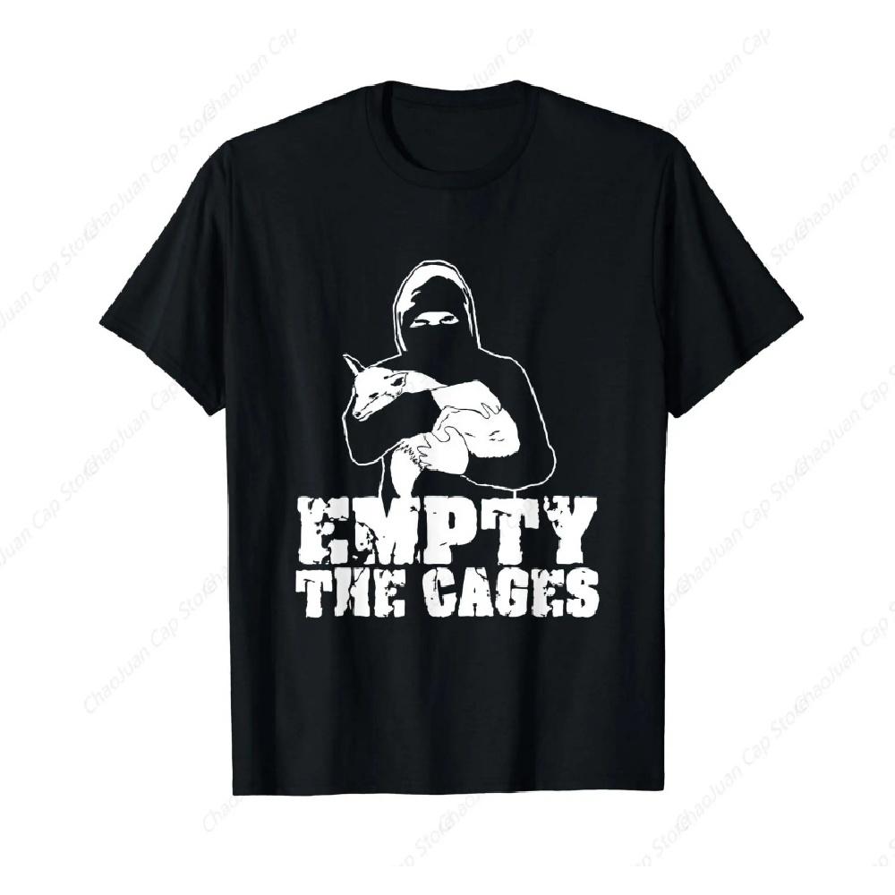 Футболка «Освободите клетки» ALF Фронт освобождения животных Веганская футболка S