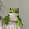 Green Magnetic Frog Stuffed Animal Plush Shoulder Plushie Toys Kawaii Frog Party Daily Fashion Decor Boys Girls Birthday Gifts