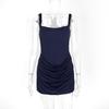 Women's European & American Sexy Fishbone Slim Fit Backless Spaghetti Strap Dress - Hot Girl & Mature Style