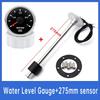 100mm-500mm Car Water Level Gauge Sensor+Water Level Indicator 7 Colors 0-190ohm Water Level Meter Digital Pointer Gauge