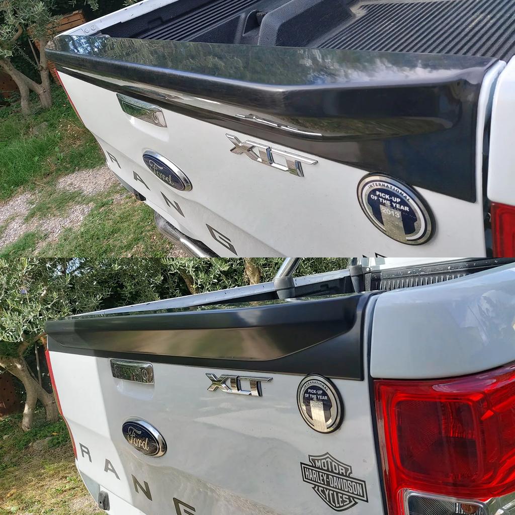 Tail Gate Protector  Rear Spoiler Tailgate Cover Guard for Ford Ranger 2012-2025 T6 T7 T8 Wildtrak XLT XLS XL 4x4 Car Styling