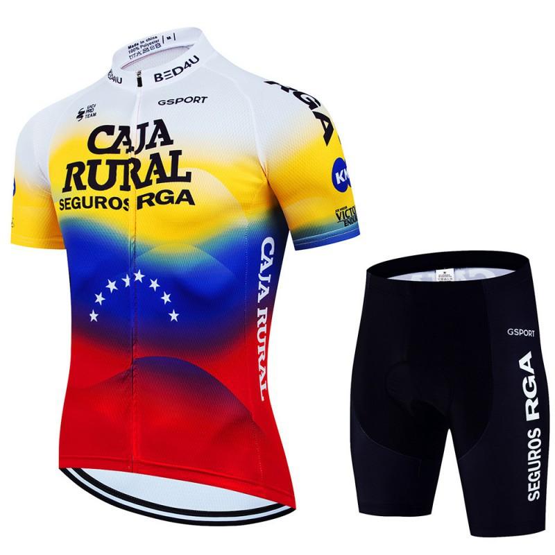 

Cycling Suit Set Team Version Outdoor Road Mountain Bicycle Quick-drying Short-sleeved Bib Pants XXL