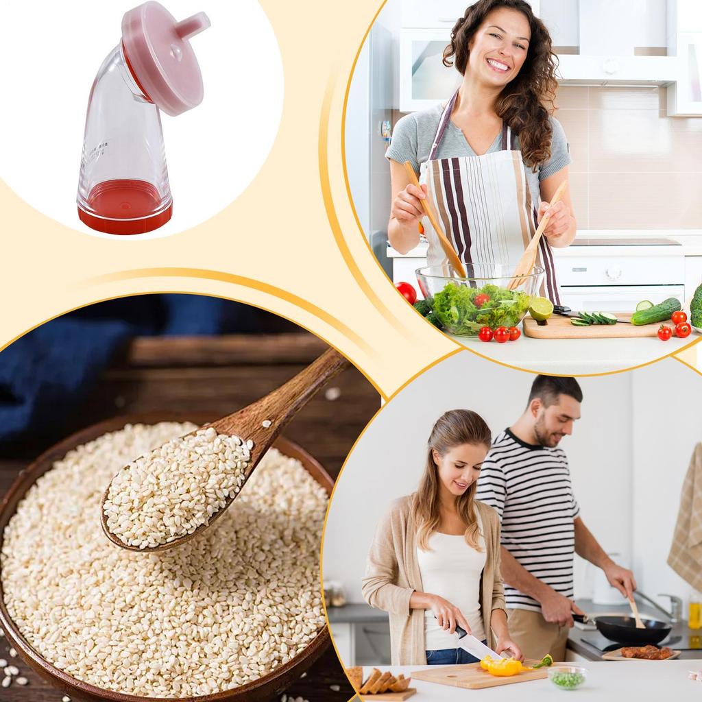 Sesame Grinder Hand Seasoning Crusher Tool Manual Salt Or Pepper Grinder for Apartment Restaurant Home Kitchen Gadget