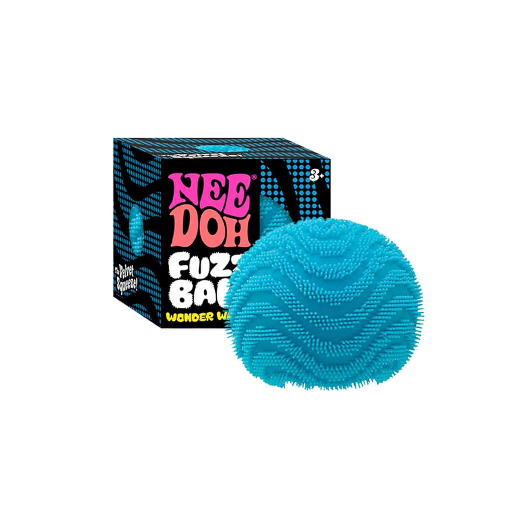 Needoh Fuzz Ball Wonder Waves Sensorischer Stressabbau Fidget Spielzeug, Schreibtisch Sensorik Würfel, Anti-Angst Fokus Quetschspielzeug