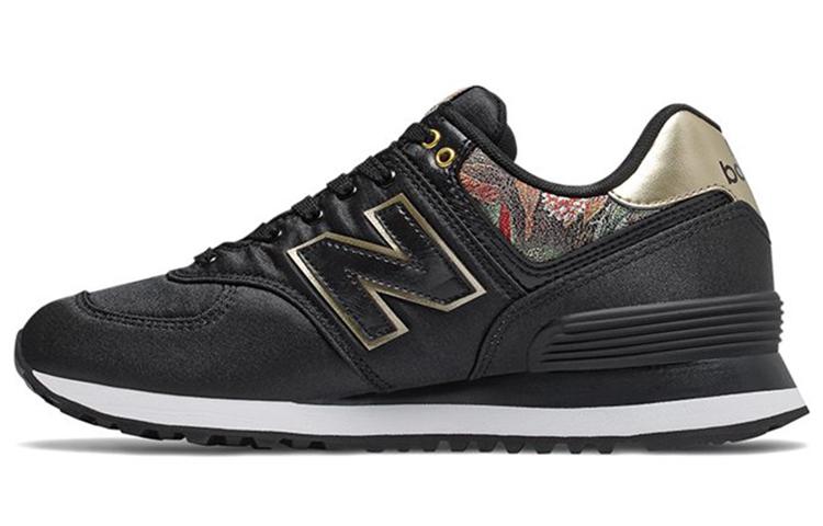 New Balance Серия 574 Золотой Черный Золотой Белый Женские WL574SNC 36