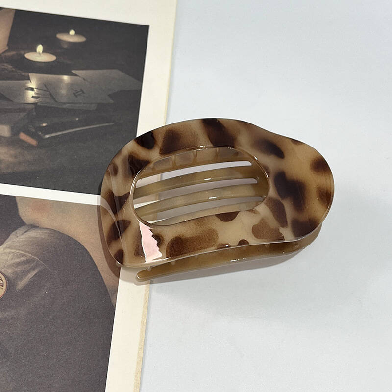 

Новое поступление Горячая распродажа Плоский овальный зажим для волос Матовый зажим-утиль Заколка для пучка на затылке Аксессуары для волос Простой зажим Украшение для волос