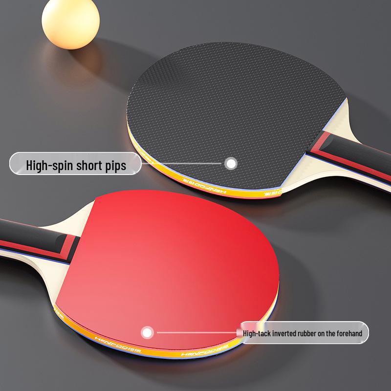 Hengfu 3-Star Table Tennis Racket Set for Beginner Students