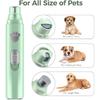 VIWIK Dog Nail Grinder, 2-Speed Rechargeable Dog Nail Trimmers for Large Medium & Small Dogs, Upgrade Professional Electric Pet Paws Grooming, Quiet