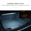 Universal Automobile Car Interior reading light Dome USB Charging Roof Ceiling Magnet Lamp Touching Type Night Light