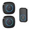 Smart Wireless Doorbell for Home, One-to-Two with Remote Control, Long Range, Ideal for Elderly, Easy Press Ding-Dong Button