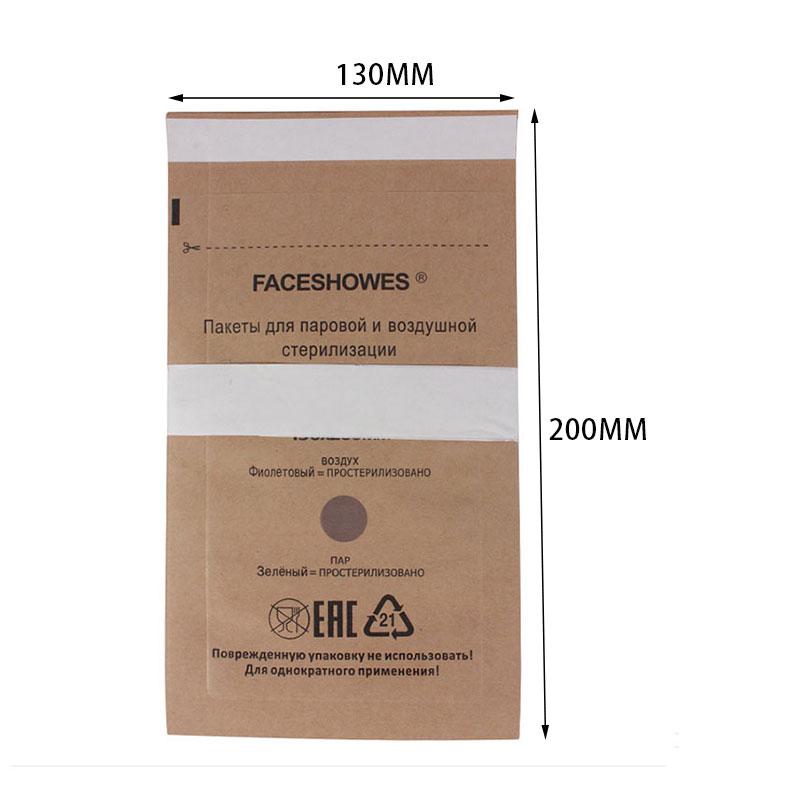 50Pcs Sterilization Nail Bag Manicure High Temperature Cleaning Pouch Accessorie