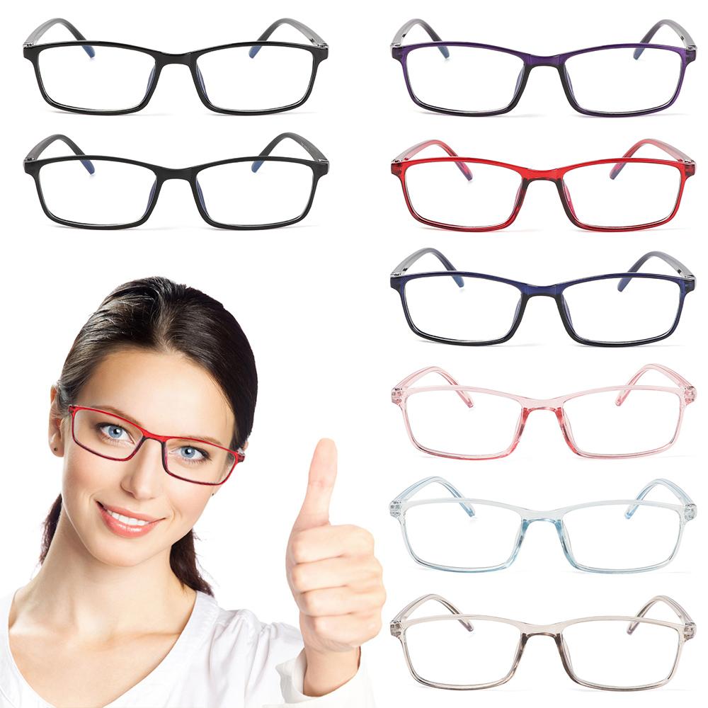 Fashion Portable Vintage Eyeglasses Protection Anti-Blue Light Glasses Eyeglasses Ultra Light Frame