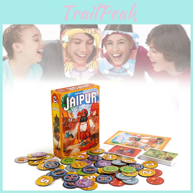 Entusiasmante Gioco di Carte Mercante Indiano di Jaipur Perfetto Per Riunioni di Famiglia e Attività Casalinghe