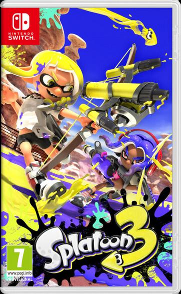 Nintendo switch splatoon 3 game