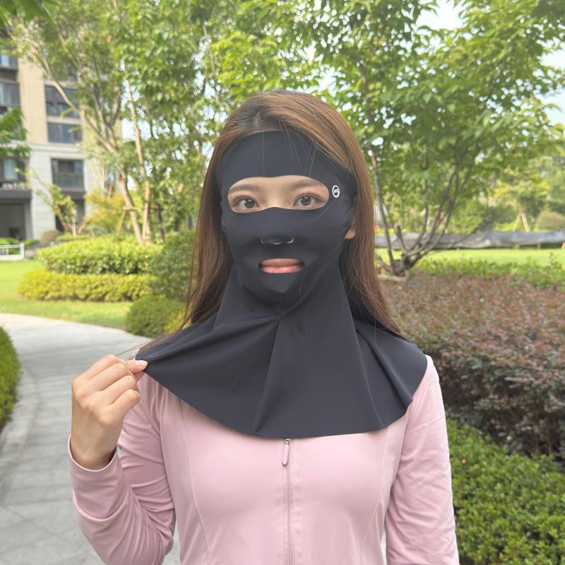 Outdoor Sports Running Face Guard Mask Ear-Hanging Open Mouth Nose Breathable Sun Protection Mask Anti-Uv Riding Face Mask