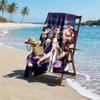 Kpop Hunter Fashion Beach Towel: Ideal for Summer Adventures Soft, absorbent and quick drying suitable for swimming and bathing