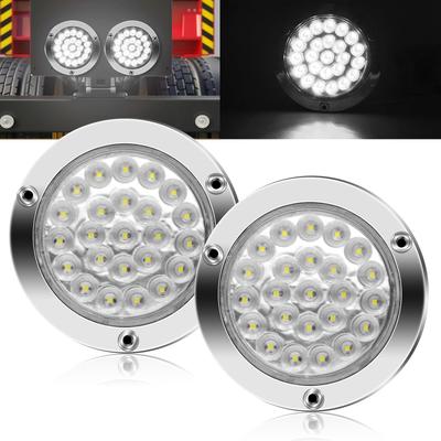 Ygmylandbb LED Truck Tail Lamp Trailer Tail Light 24V Back Lamp Universal 24 LED