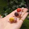 Garden Decoration Resin Small Snail Figurine Cute Animal Kawaii Snail Model Simulation Creative Mini Ornament Outdoor